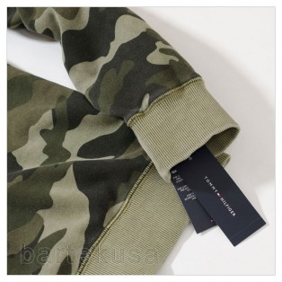 TOMMY HILFIGER BLUZA MESKA - MILITARY 